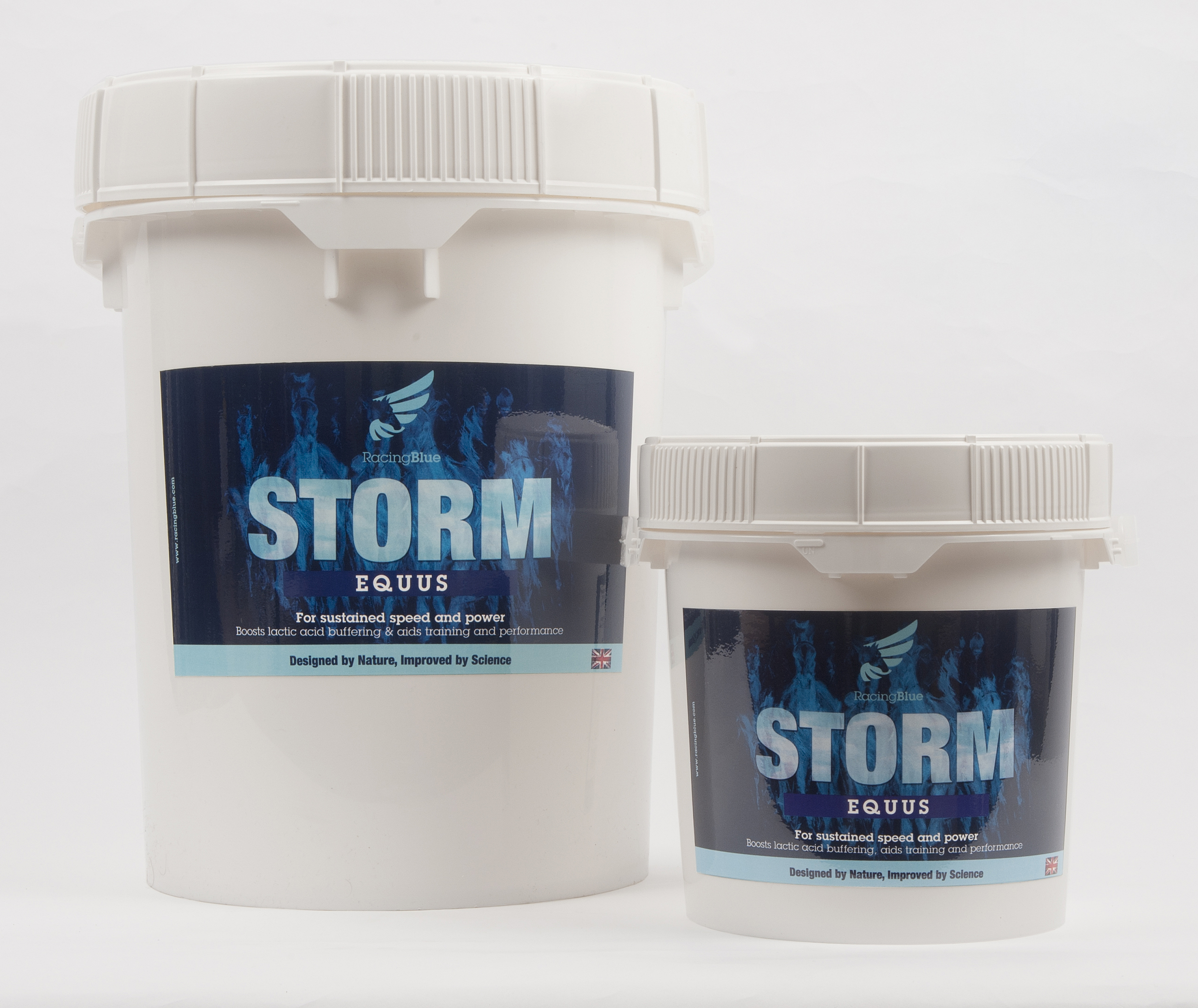 Storm Equus 3kg and 12kg - Racing Blue Storm